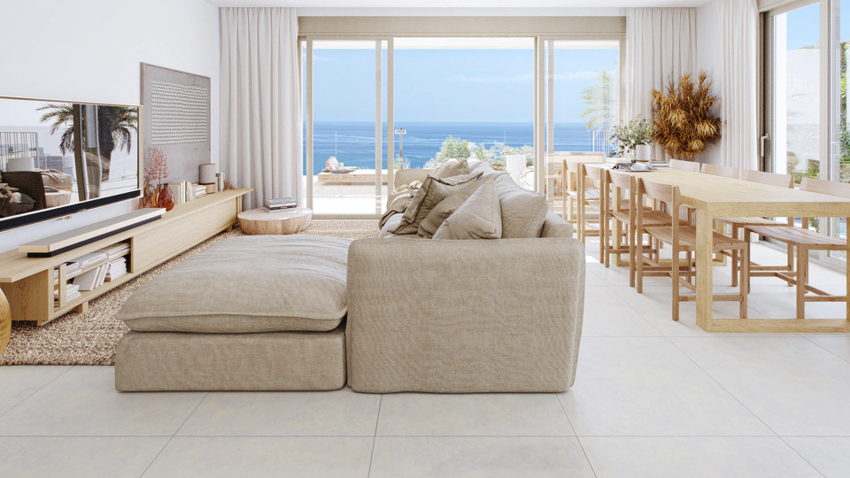 Development in Cala de Mijas, Mijas Costa