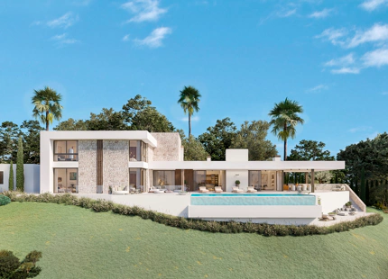 EN VENTA - La Reserva de la Cala Golf: Villas contemporáneas de nueva construcción y parcelas con vistas al mar en Mijas Costa