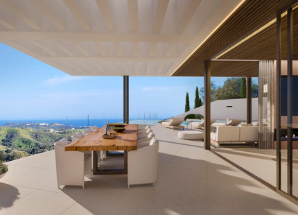 EN VENTA - La Reserva de la Cala Golf: Villas contemporáneas de nueva construcción y parcelas con vistas al mar en Mijas Costa