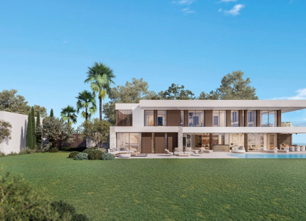 EN VENTA - La Reserva de la Cala Golf: Villas contemporáneas de nueva construcción y parcelas con vistas al mar en Mijas Costa