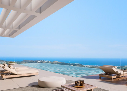 EN VENTA - La Reserva de la Cala Golf: Villas contemporáneas de nueva construcción y parcelas con vistas al mar en Mijas Costa