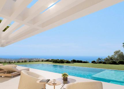EN VENTA - La Reserva de la Cala Golf: Villas contemporáneas de nueva construcción y parcelas con vistas al mar en Mijas Costa