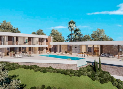 EN VENTA - La Reserva de la Cala Golf: Villas contemporáneas de nueva construcción y parcelas con vistas al mar en Mijas Costa
