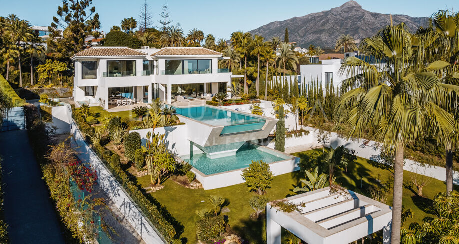 Villa Aurora - Fantastisk, skreddersydd og moderne luksushus i La Cerquilla, Nueva Andalucía