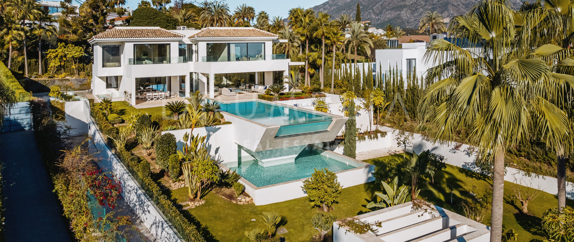 Villa Aurora - Fantastisk, skreddersydd og moderne luksushus i La Cerquilla, Nueva Andalucía