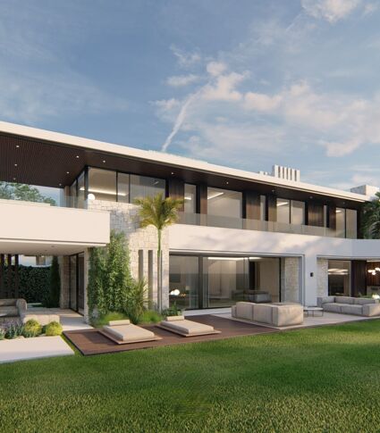 Brand-New Outstanding Luxury Villa of Contemporary Style in Villacana, Estepona