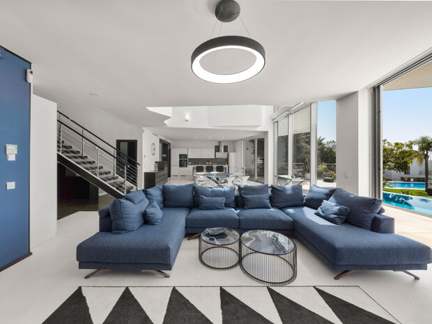 Unusual Semi-Detached Contemporary Style House, Sierra Blanca