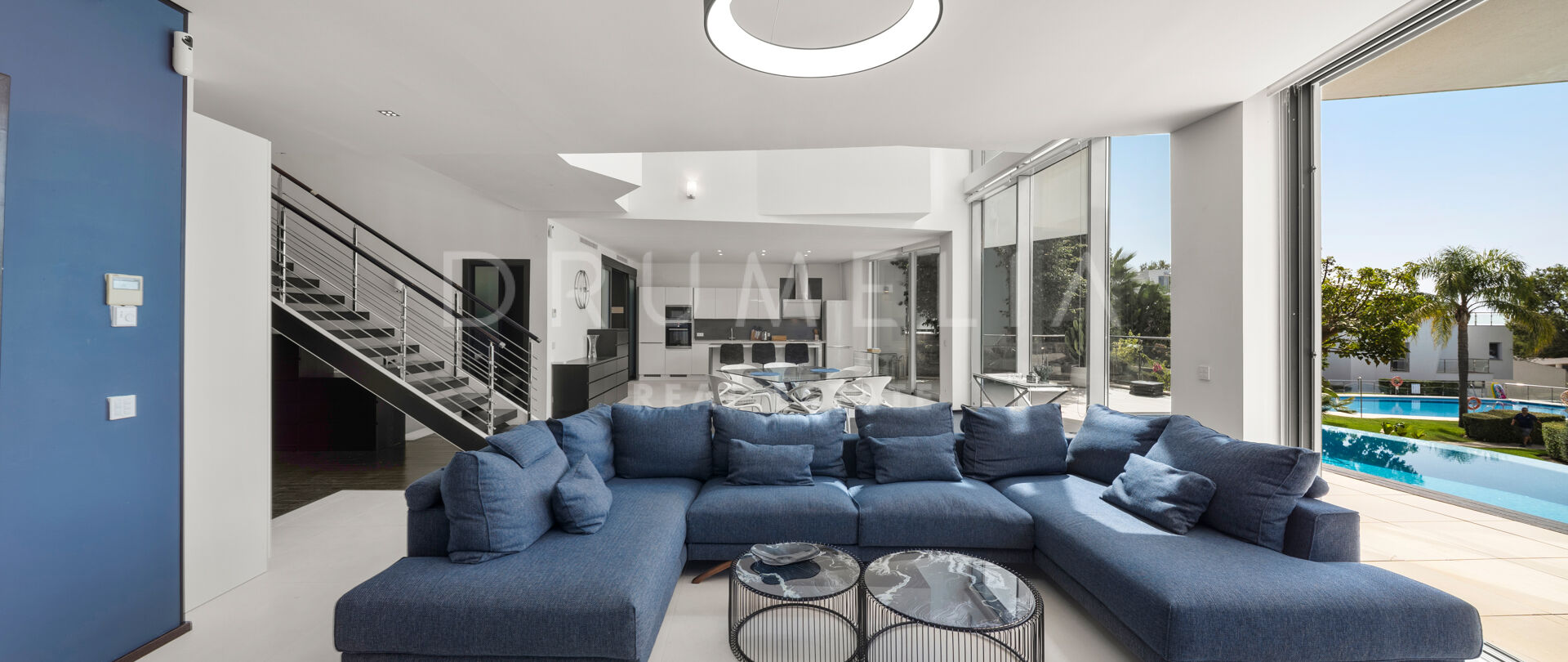 Unusual Semi-Detached Contemporary Style House, Sierra Blanca
