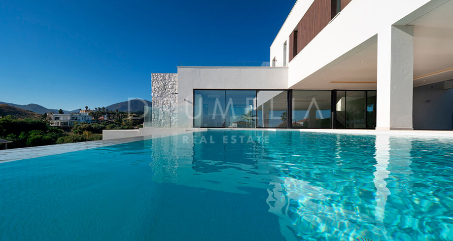 Moderne Nieuwe Eigentijdse Luxe Villa, La Alqueria, Benahavis