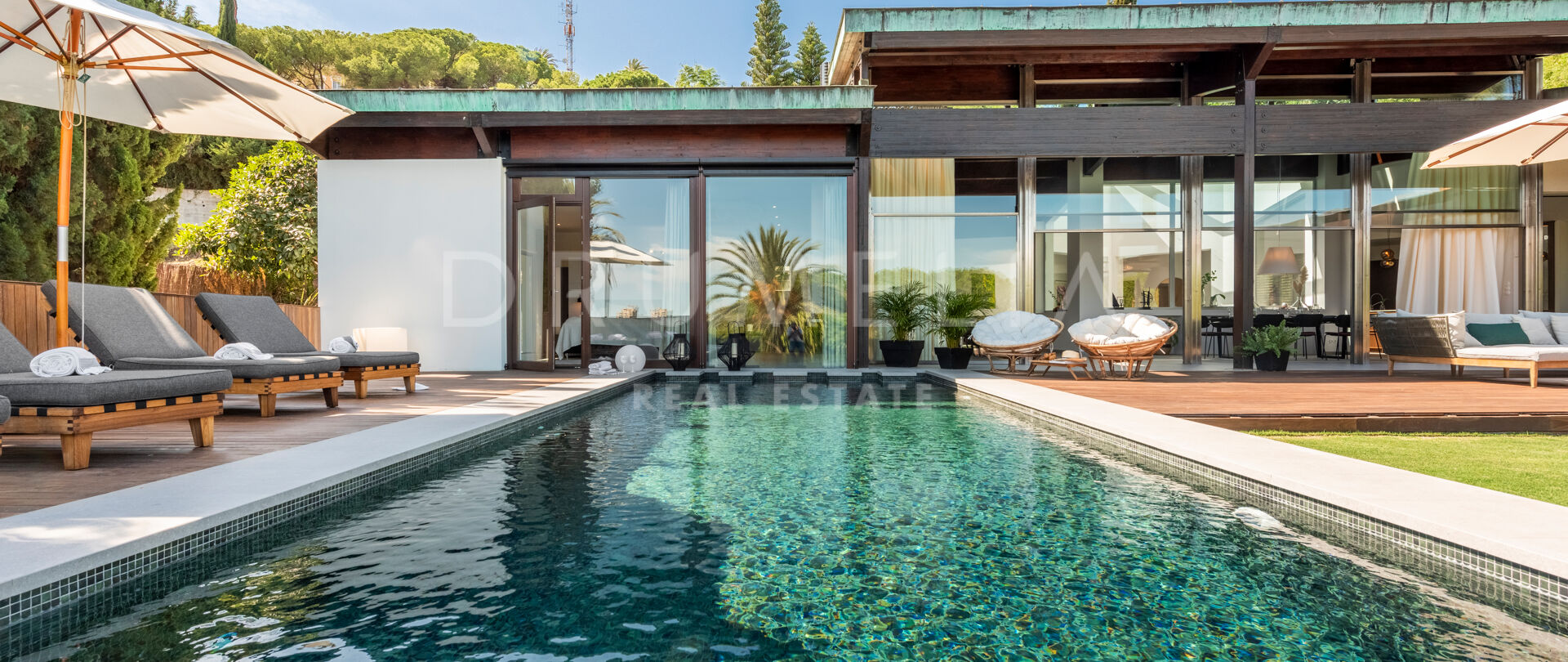 Exceptionell modern villa i kolonialstil, Las Brisas, Nueva Andalucia