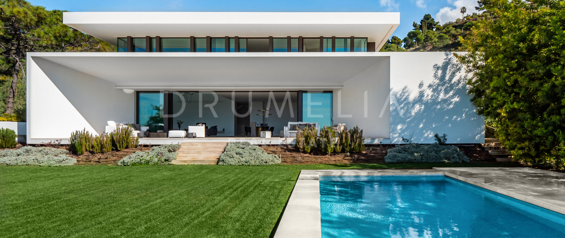 El Bosque 6 - Uitzonderlijke moderne villa met panoramisch uitzicht, La Reserva de Alcuzcuz, Benahavis