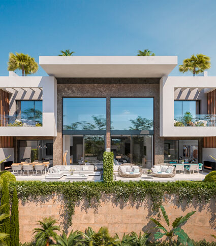 Nueva y sofisticada casa adosada de lujo, Río Real, Marbella Este