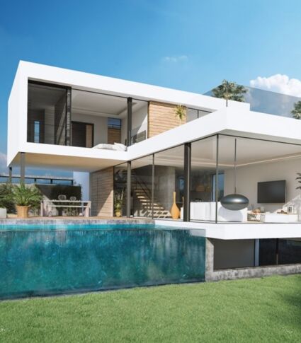 Golf Villas with Spa and Cinema in El Campanario, Estepona East