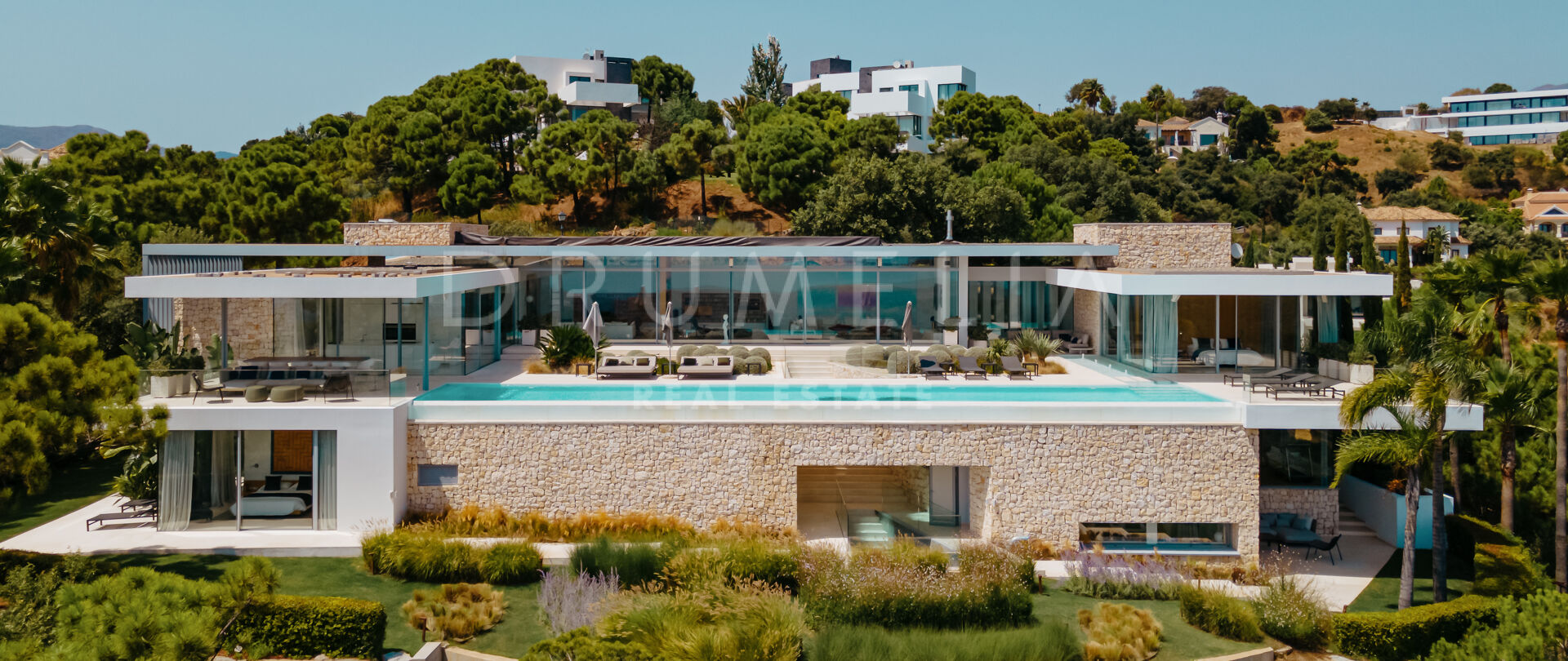 Outstanding Ultra-Modern House with Breath-taking Views and Two Pools in Monte Mayor, Benahavis