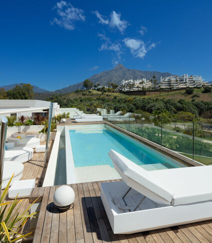 New Meticulously Designed Modern Luxury Penthouse, Marbella Golden Mile