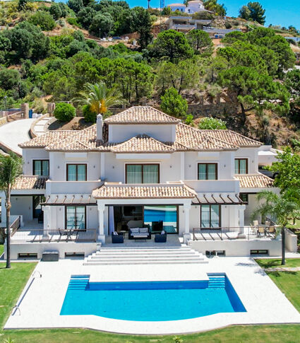 Beautiful, Luxury House with Panoramic Views in Monte Mayor, Benahavis