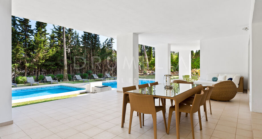 Elegante Luxusvilla am Strand, Villa Marina, fabelhaftes Puerto Banus, Marbella