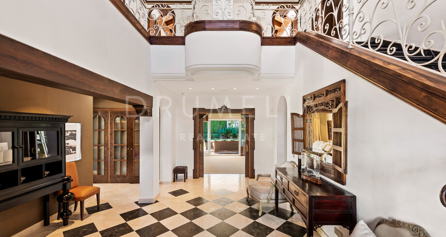 Потрясающая классическая роскошная средиземноморская вилла,La Alqueria,Benahavis