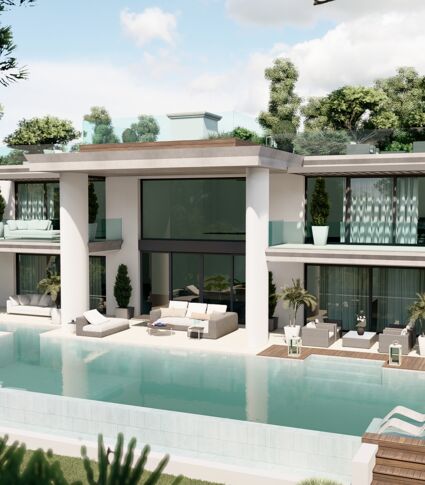 EXCLUSIVE OFF PLAN LUXURY HOUSE IN SIERRA BLANCA, MARBELLA GOLDEN MILE