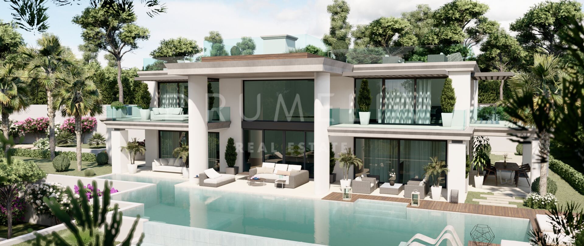 EXCLUSIVE OFF PLAN LUXURY HOUSE IN SIERRA BLANCA, MARBELLA GOLDEN MILE