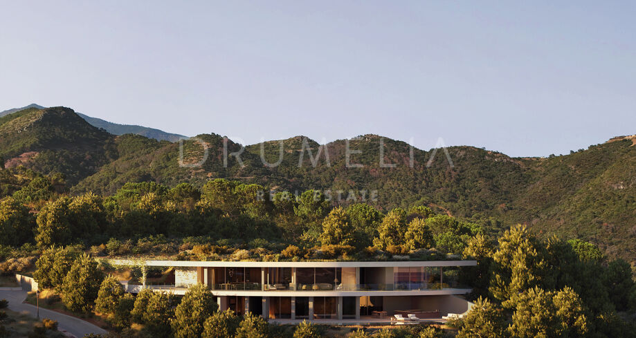 Villa de Luxe sur Plan avec Terrasses Élargies et Vues Époustouflantes à Monte Mayor