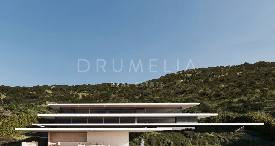 Rarity, Creativity, and Quality: Unique Masterpiece Villa allowing for Breathtaking Views of the Sea and the Golf in La Reserva -Sotogrande