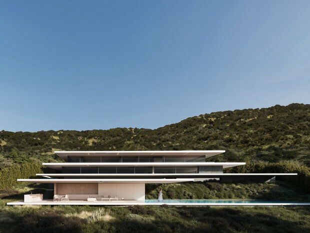 Zeldzaamheid, creativiteit en kwaliteit: Uniek meesterwerk met adembenemend uitzicht op de zee en de golf in La Reserva de Sotogrande