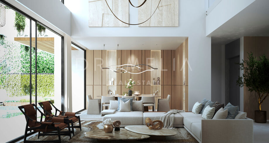 Proyecto de Villas de Lujo en un Elegante Estilo Contemporáneo con Servicios de Alta Gama, Cortijo Blanco, Marbella