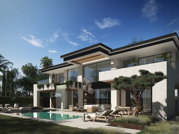 Luksusvillaer i elegant, moderne stil med avanserte fasiliteter, Cortijo Blanco, Marbella