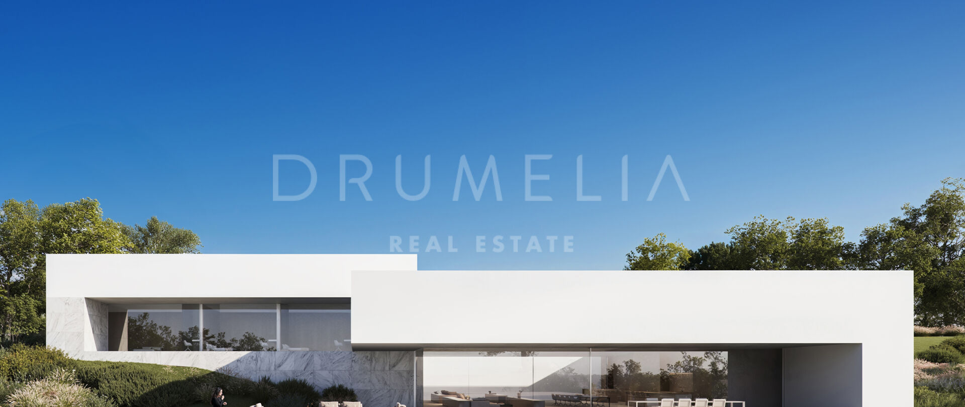 Innovasjon, bærekraft og luksus - 6-sengs villa i La Reserva i Sotogrande med panoramautsikt over havet og golfen