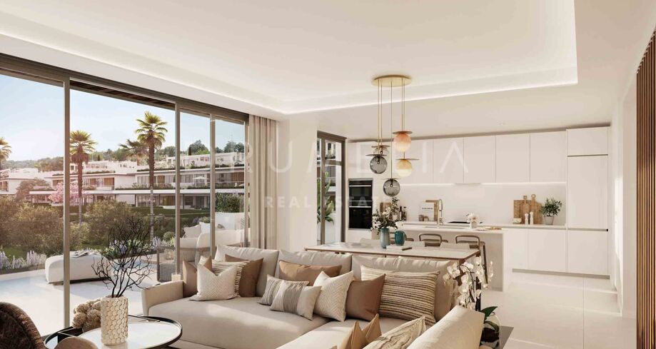 Precioso apartamento moderno en un nueva urbanización de Marbella