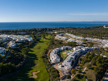 Vacker modern lägenhet i ett nytt bostadsområde i Marbella