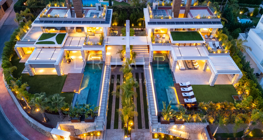 Nowoczesny klejnot architektoniczny w Nueva Andalucia: 5 sypialni, niezrównany styl życia w pobliżu Puerto Banus