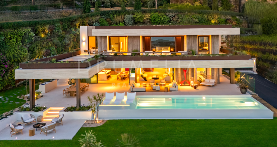 Luxurious contemorary style villa with Panoramic Sea Views, Benahavís