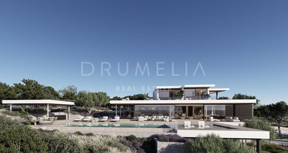 Moderna villa a Estrenar con impresionantes vistas y servicios de 5 estrellas en el paisaje natural de Sotogrande