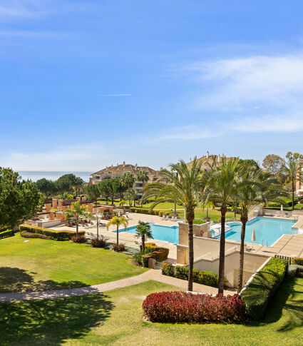 Fantastique appartement avec vue sur la mer à La Trinidad, Marbella Golden Mile