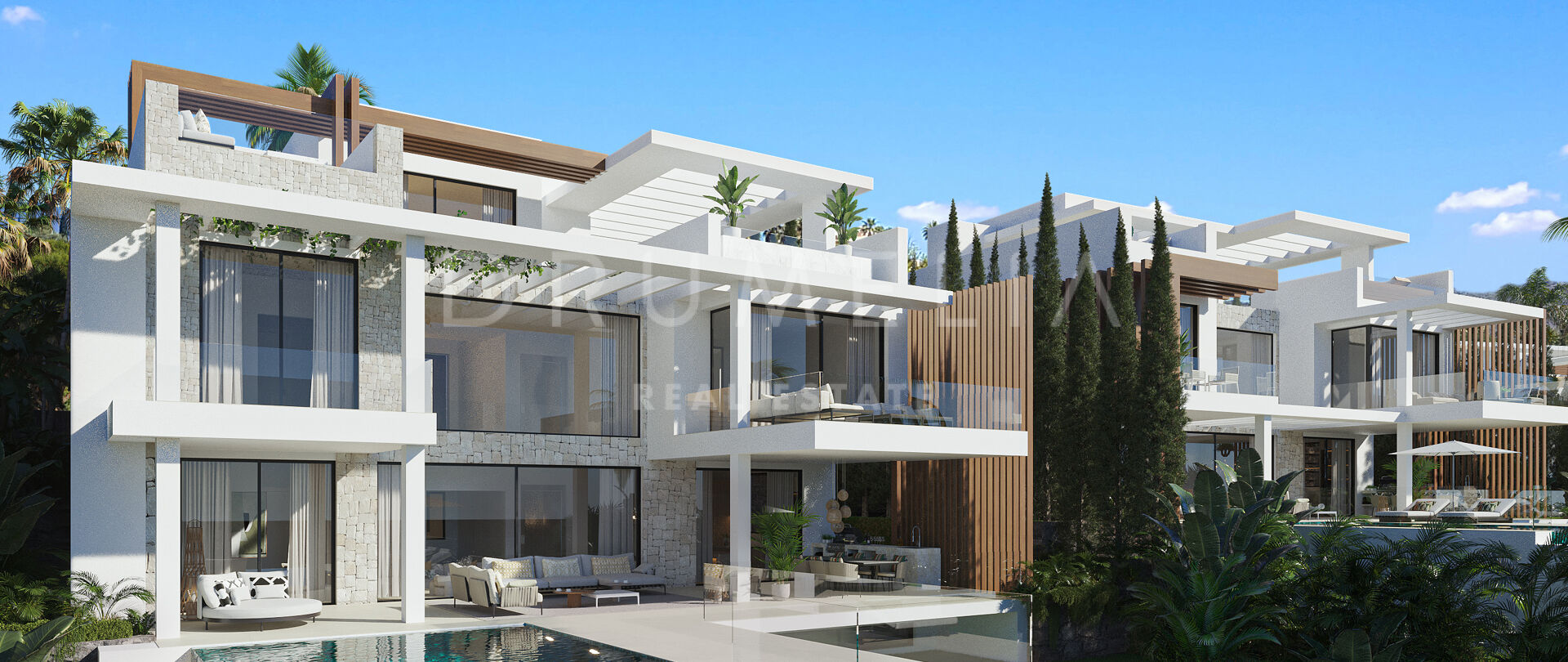 Lujosa Villa en La Resina del Golf con vistas panorámicas al mar, Estepona