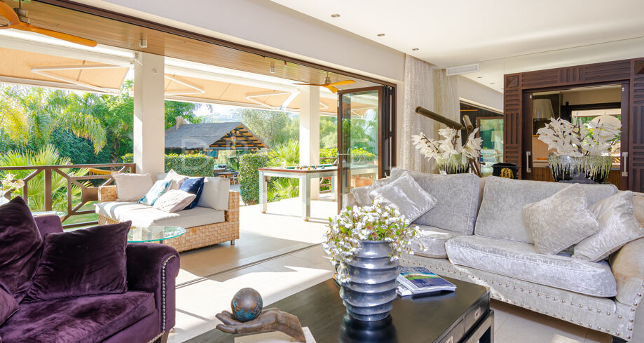 Detached Villa in Exclusive Nueva Andalucia with Mountain and Urban Views, Private Spa and Game Room