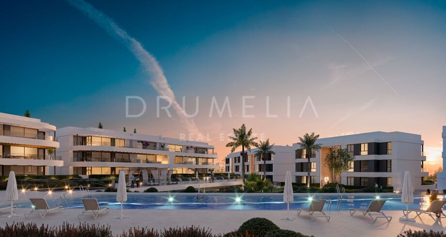 Appartements et Penthouses de Luxe Exceptionnels dans une Nouvelle Promotion à Estepona