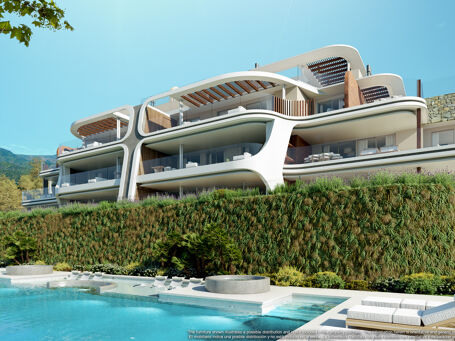 Modern designbostäder i El Real de La Quinta, Benahavís