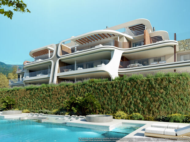 Résidences au design avant-gardiste à El Real de La Quinta, Benahavís