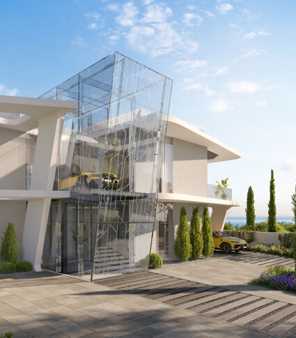 Luxury Turnkey villa for sale in Benahavis Hills, with panoramic views set overlooking Marbella.