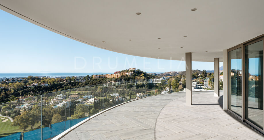 The View Soul -Brand-new spectacular modern luxury apartment with stunning panoramic sea view in Benahavís