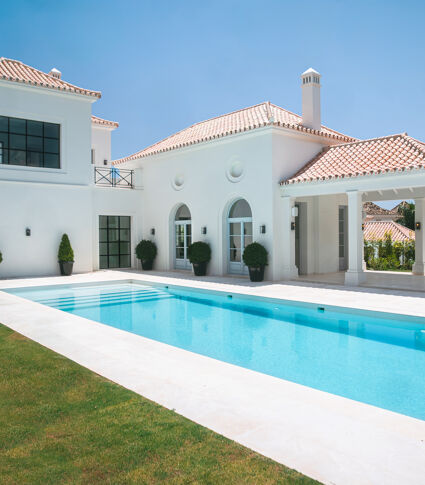 Elegant Villa with Pool in French Provincial Style in La Cerquilla, Marbella