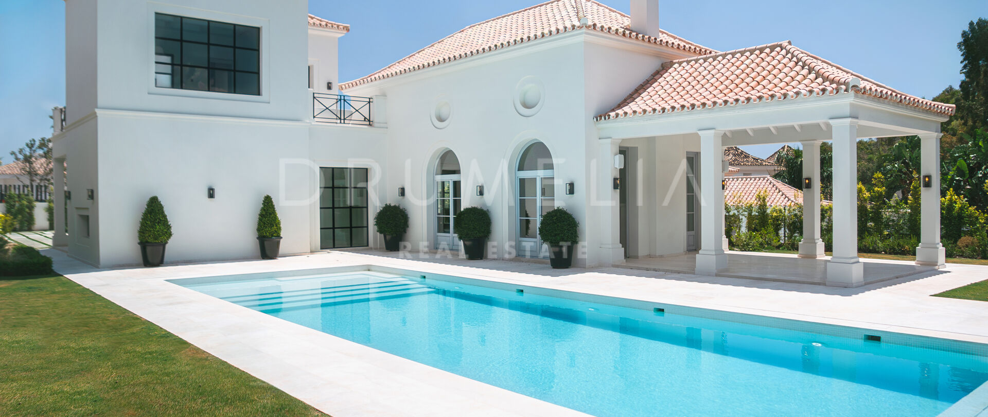 Elegant Villa with Pool in French Provincial Style in La Cerquilla, Marbella