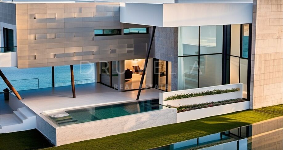 Luxurious Multi-Level Villa with State-of-the-Art Amenities and Scenic Views in Marbella Golden Mile