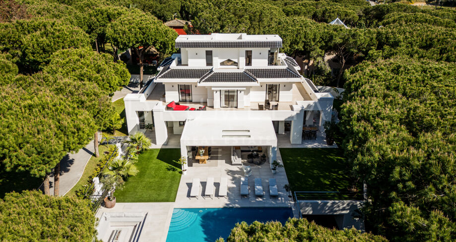 Casa Osiris - Magnifik modern stil Villa Hacienda Las Chapas i Marbella East