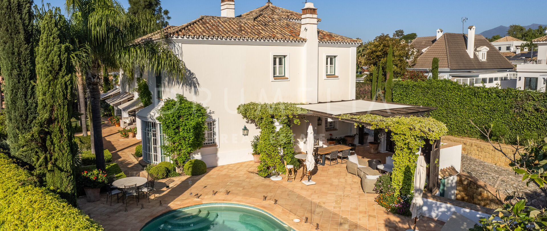 Gorgeous Andalusian's Style Villa in the Heart of Marbella