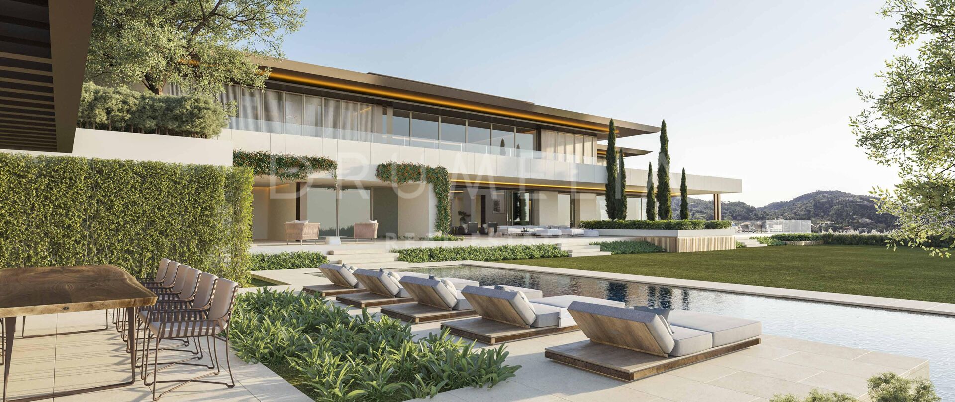 Superb contemporary villa with open views in La Zagaleta, Benahavís