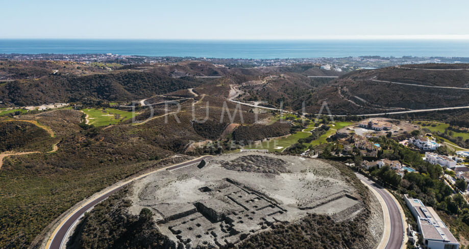 La Jarana - Unik stor flat tomt med fantastisk utsikt og designerprosjekt, Marbella Club Golf Resort, Benahavis